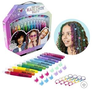 Fashion Angels Fashion Angels Color & Style Hair Chox Party Activity Kit